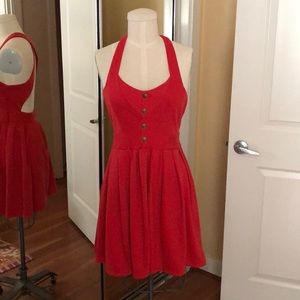 Urban outfitters red open back Dress